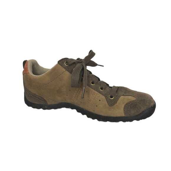 Skechers Signalize Womens 7.5 46047 Sneaker Brown Leather Suede Lace Up 46047 - Picture 10 of 12